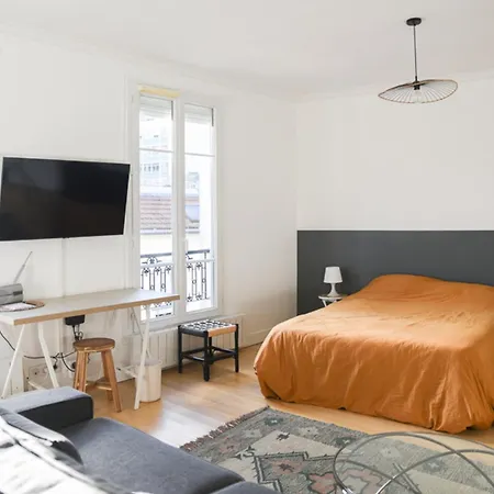 Renovated 31 M Love Cocoon In 14th Appartement